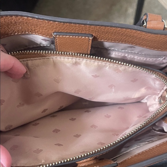 Kate Spade Brown Leather Satchel - Picture 9 of 10
